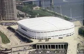 Riverfront Coliseum opened