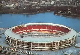 Riverfront Stadium completed